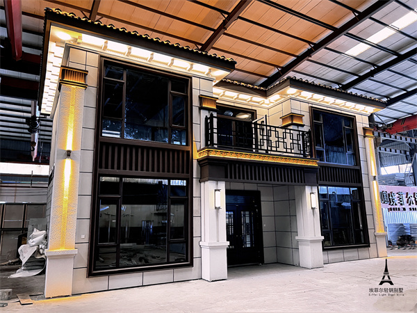 張家口宣化輕鋼別墅廠家：追求房屋的環(huán)保性、舒適性和美觀性