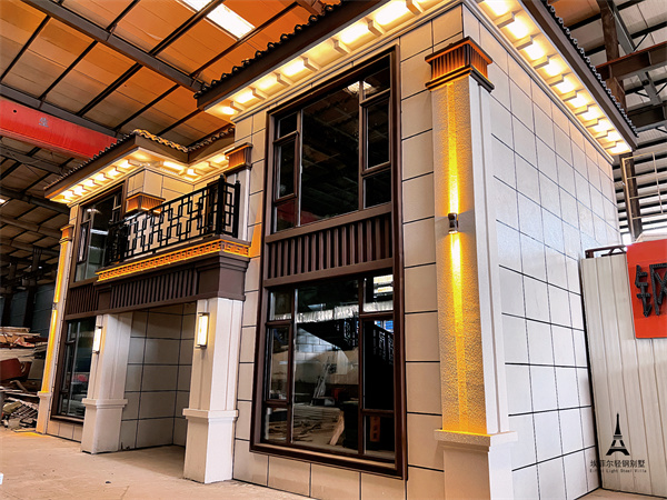 輕鋼別墅建房：輕鋼別墅中式風格設計要點解析